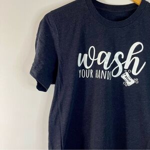 Women’s Bella Canvas Unisex Wash Your Hands Graphic T-shirt Size M